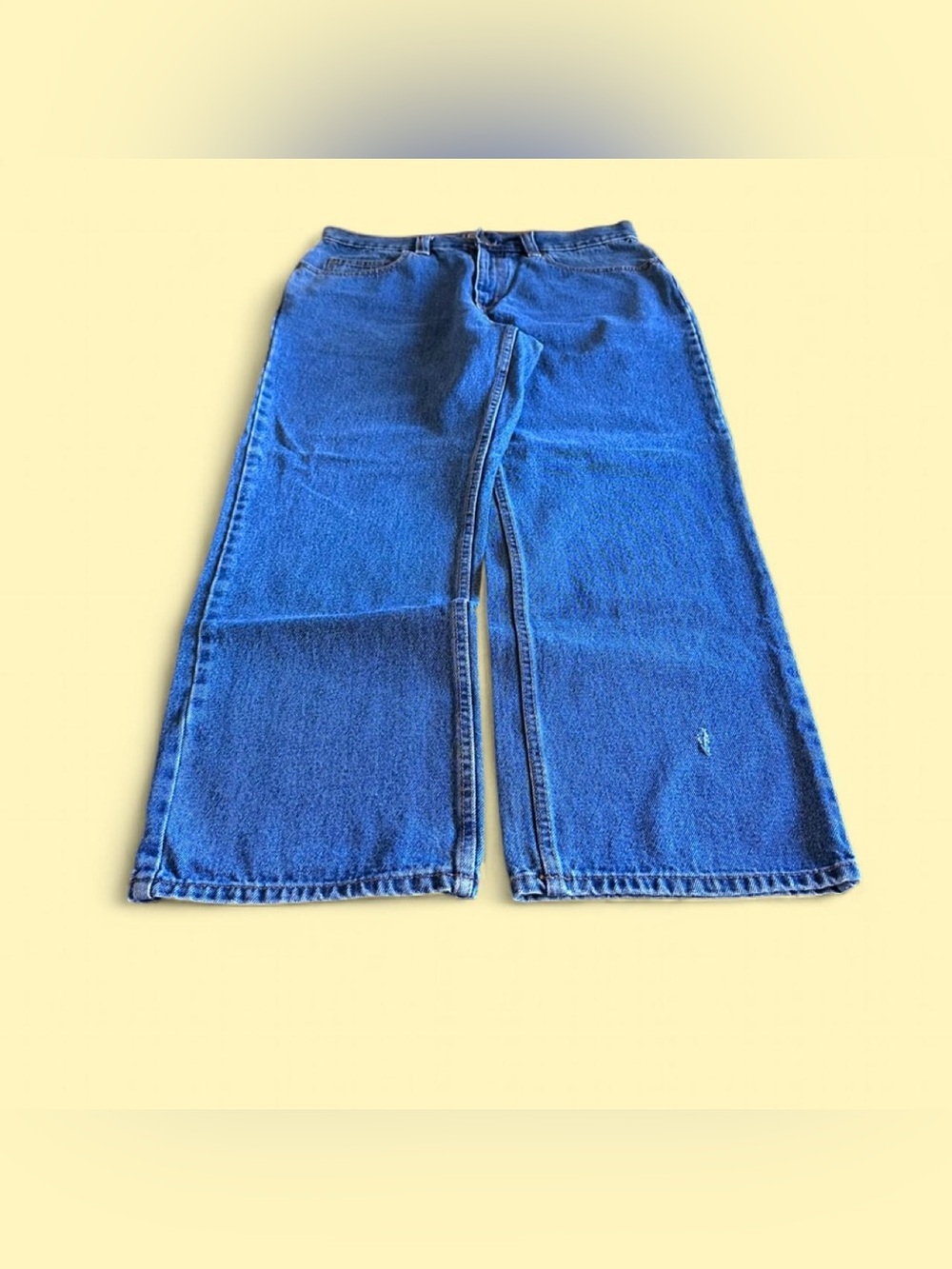 Vintage C.E. Schmidt Workwear Relaxed Fit Baggy Jeans 34x30 Blue